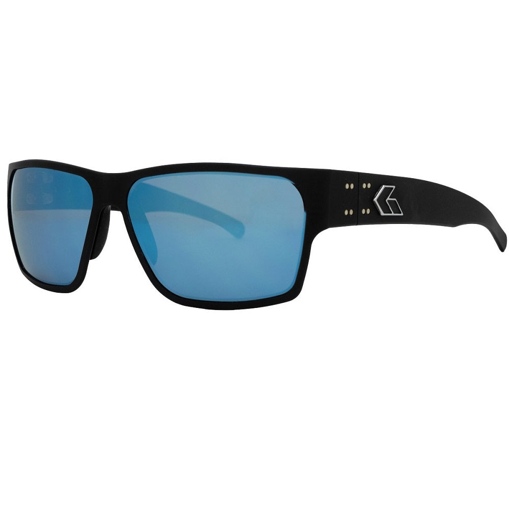 Gatorz Delta Sunglasses | Matte Black Blackout Smoked Polarized