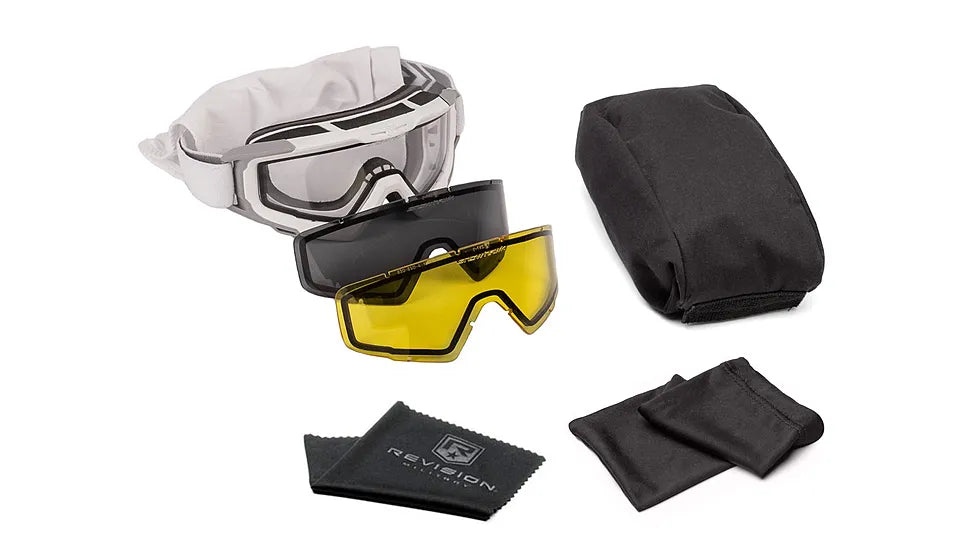 REVISION SNOWHAWK YELLOW DELUXE KIT, GOGGLE ONLY