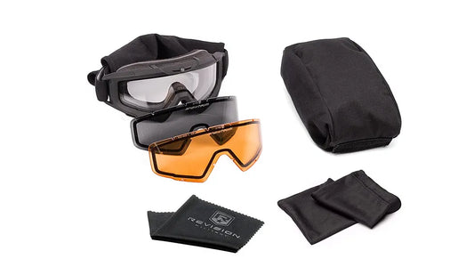 REVISION SNOWHAWK VERMILLION DELUXE KIT, GOGGLE ONLY