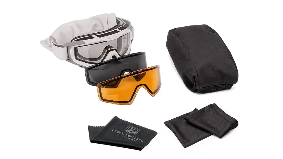 REVISION SNOWHAWK VERMILLION DELUXE KIT, GOGGLE ONLY