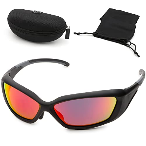 REVISION HELLFLY BALLISTIC SUNGLASSES, BLACK FRAME