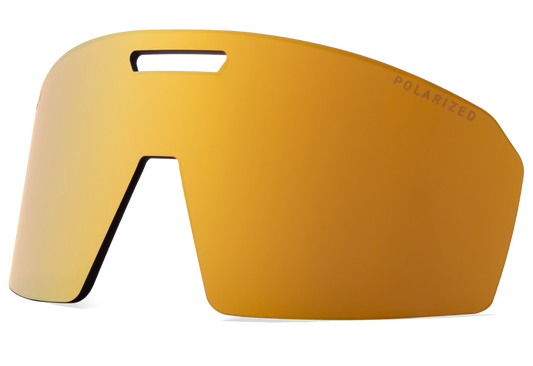 HAVOK - SMOKE POLARIZED GOLD MIRROR REPLACEMENT LENS