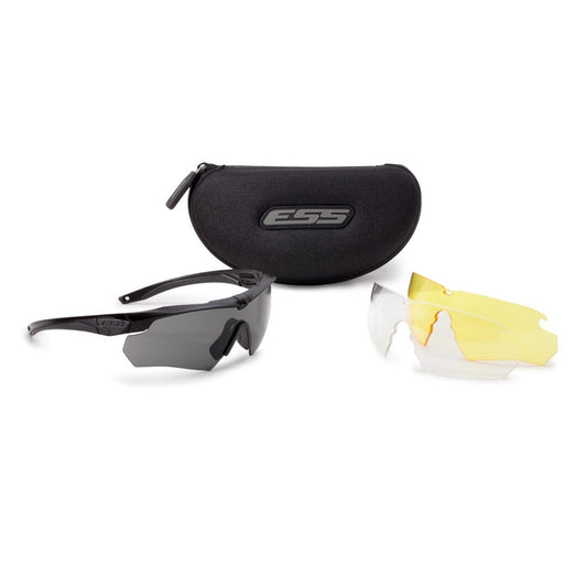 CROSSBOW BLACK W/ CLEAR, SMOKE GRAY, HI-DEF YELLOW