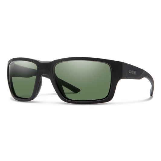 OUTBACK ELITE, MATTE BLACK / CHROMAPOP+ ELITE POLARIZED GRAY GREEN