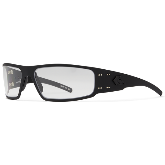 MAGNUM ASIAN FIT ANSI Z87.1 MILSPEC BALLISTIC - BLACK / INFERNO PHOTOCHROMIC ANTI-FOG W/ MOLLE CASE