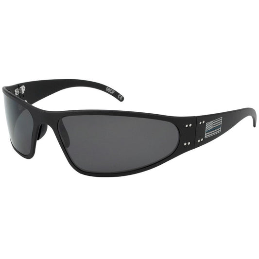 WRAPTOR SPECIAL EDITIONS - THIN BLUE LINE/ MATTE BLACK / SMOKE POLARIZED