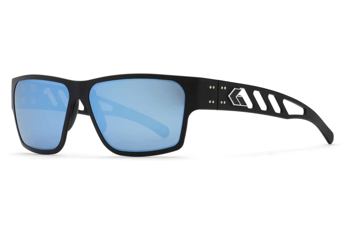 DELTA M4 - BLACKOUT - SMOKE POLARIZED / BLUE MIRROR