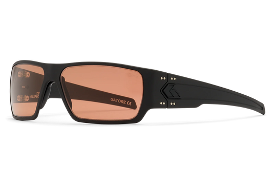 MILSPEC BALLISTIC Z87.1 SPECTER - CERAKOTE BLACKOUT - PHOTOCHROMIC LASER POINTER PROTECTION / ANTI-FOG