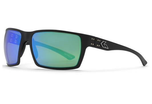 MARAUDER - CERAKOTE BLACK - BROWN POLARIZED / GREEN MIRROR