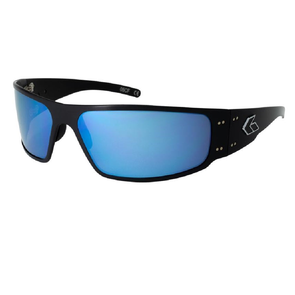 MAGNUM - BLACK - SMOKE POLARIZED / BLUE MIRROR