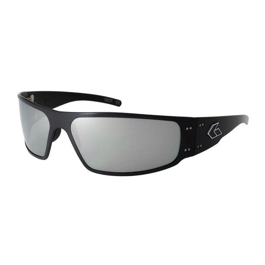 GATORZ MAGNUM BLACK / SMOKED CHROME MIRROR LENS