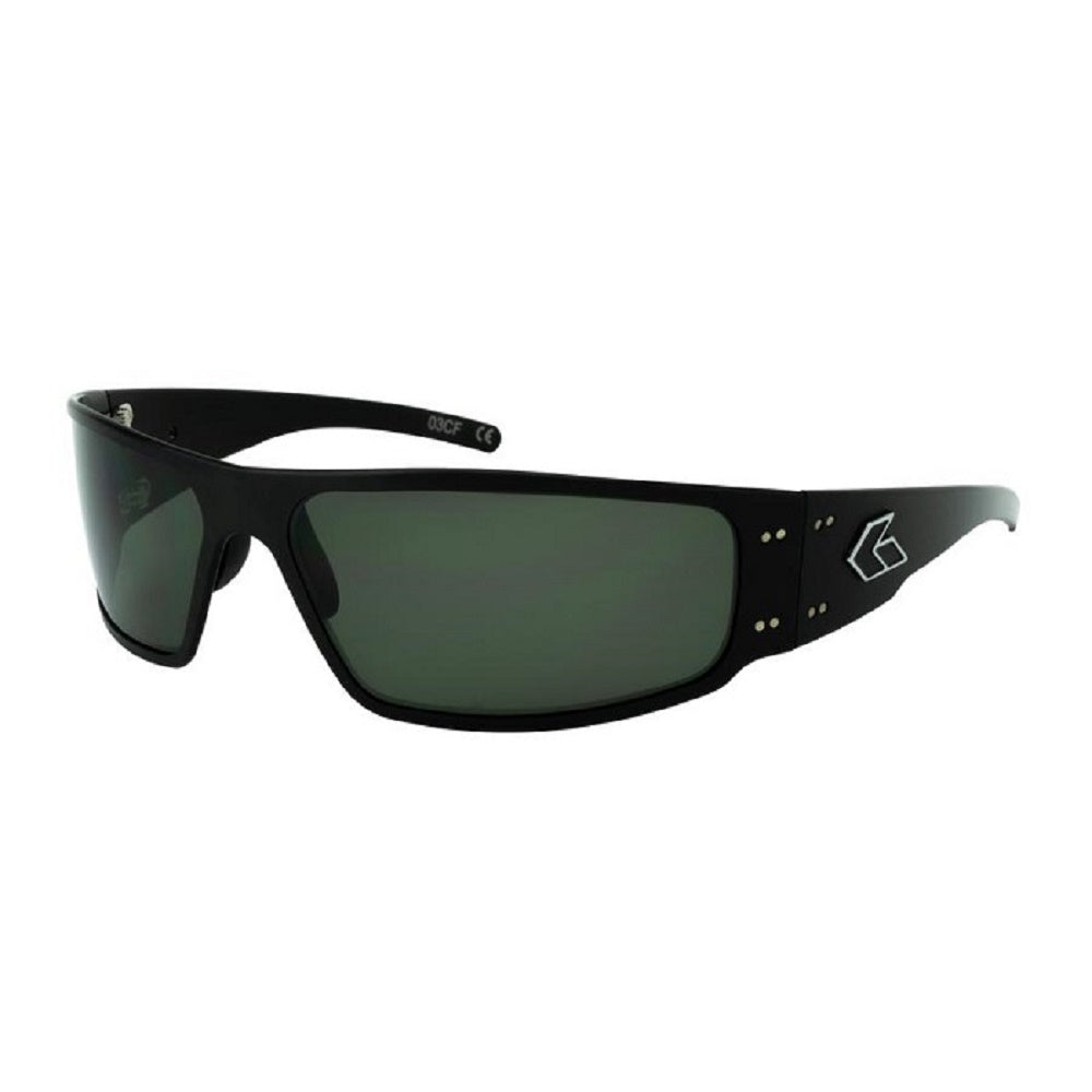 GATORZ MAGNUM BLACK / EMERALD POLARIZED LENS