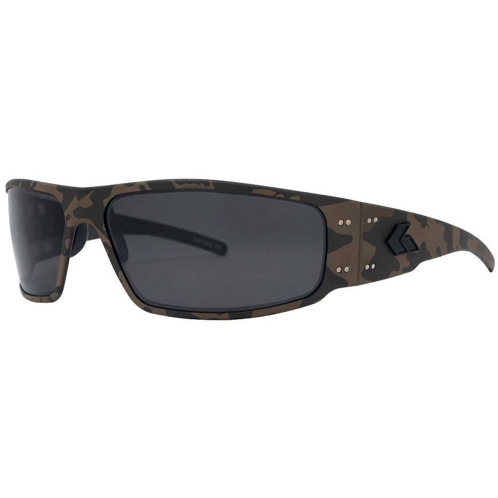 LIMITED EDITION MAGNUM - CERAKOTE OD GREEN CAMO BLACKOUT LOGO / SMOKED POLARIZED